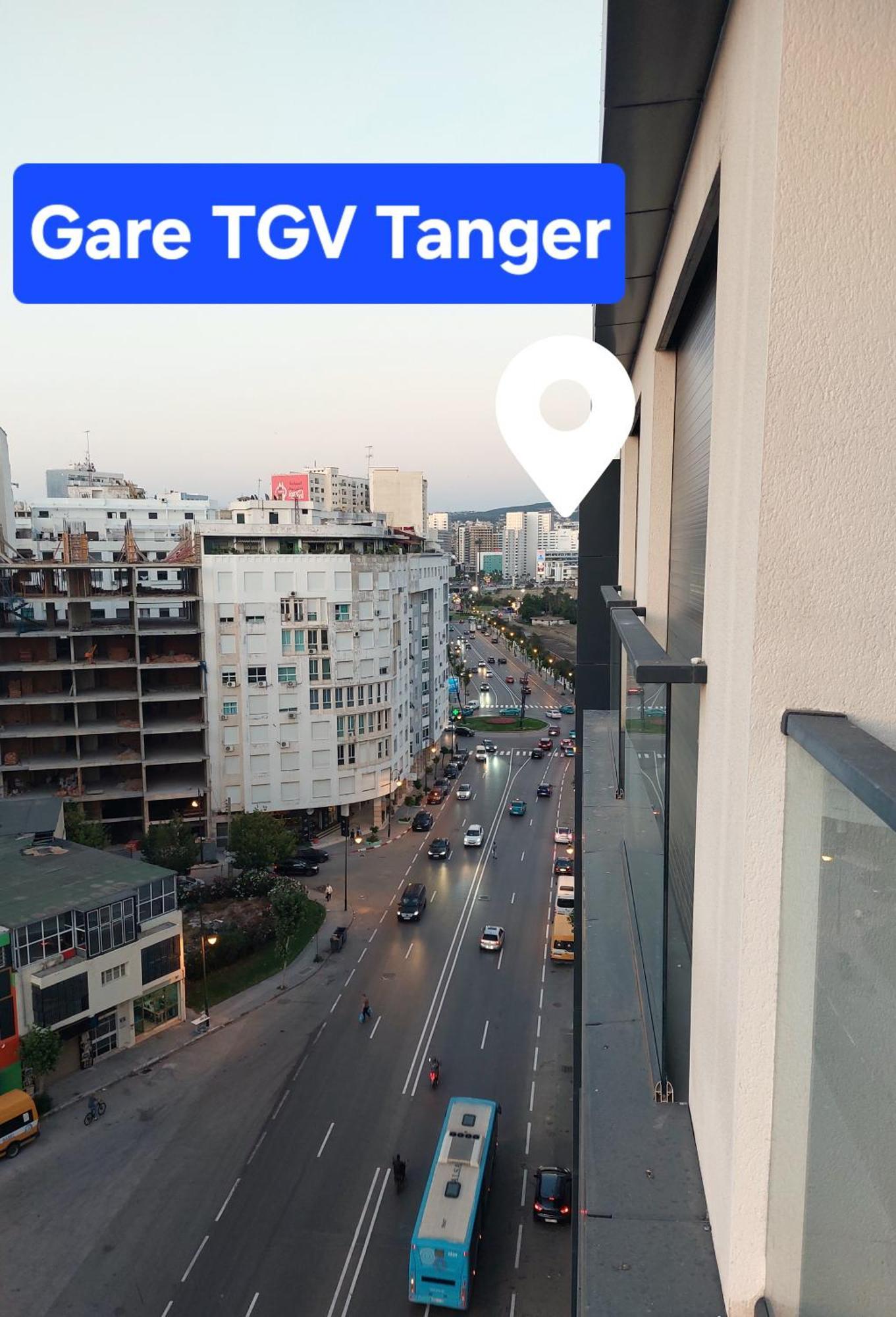 Appartement De Luxe Tanger 5 Min Gare Tgv & Corniche-Wifi Fibre Optique-Only Family Eksteriør bilde